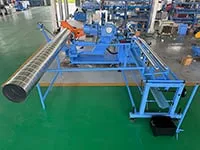 Станок для производства спирально-навивных воздуховодов (интегрированная конструкция, диаметр воздуховода 1800 мм, толщина листа 1.2 мм)