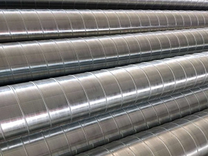 Станок для производства спирально-навивных воздуховодов (интегрированная конструкция, диаметр воздуховода 1800 мм, толщина листа 1.2 мм)