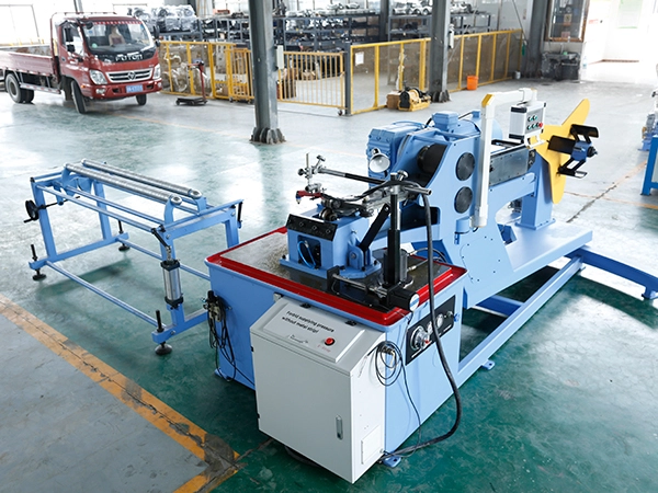 Станок для производства спирально-навивных воздуховодов (интегрированная конструкция, диаметр воздуховода 2000 мм, толщина листа 2 мм)