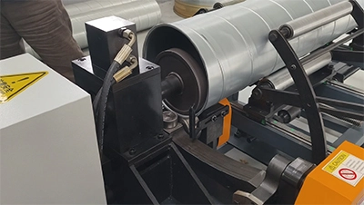 Станки для отбортовки кромок спиральных воздуховодов LFB-1500